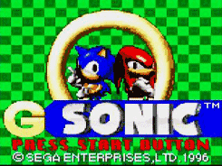 Ｇソニックのご紹介｜ＳＥＧＡ バーチャルコンソール公式Webサイト